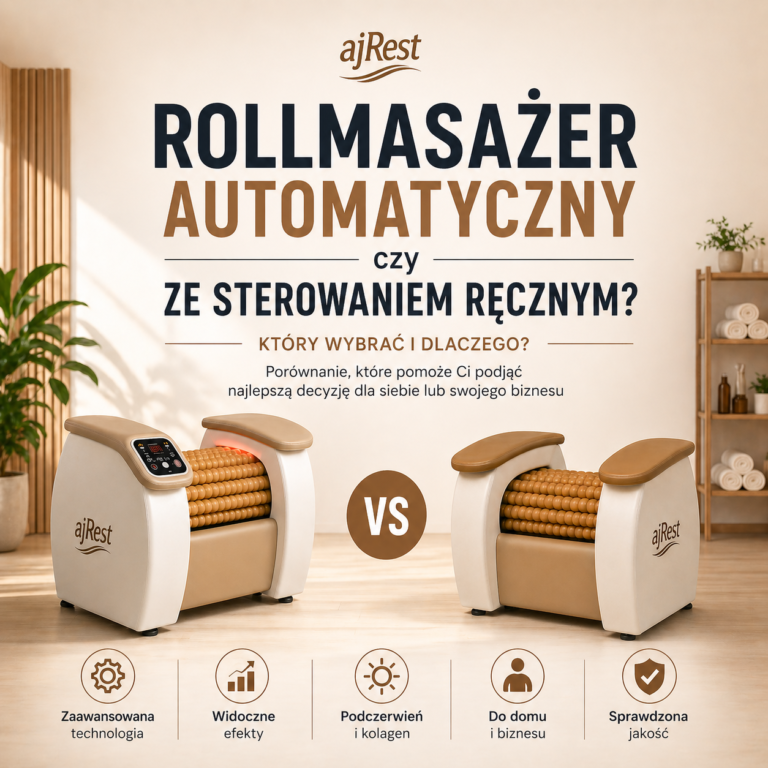 Rollmasażer automatyczny vs ze sterowaniem ręcznym: jaki wybrać